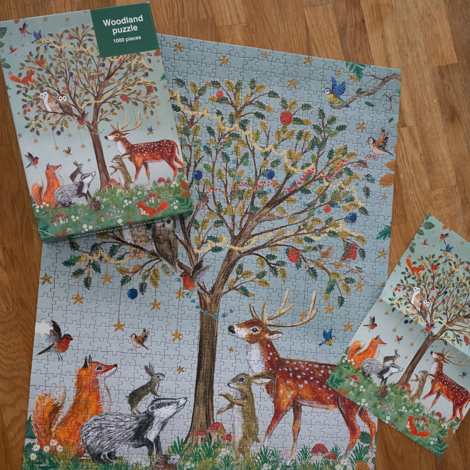 Woodland 1,000 piece jigsaw puzzle