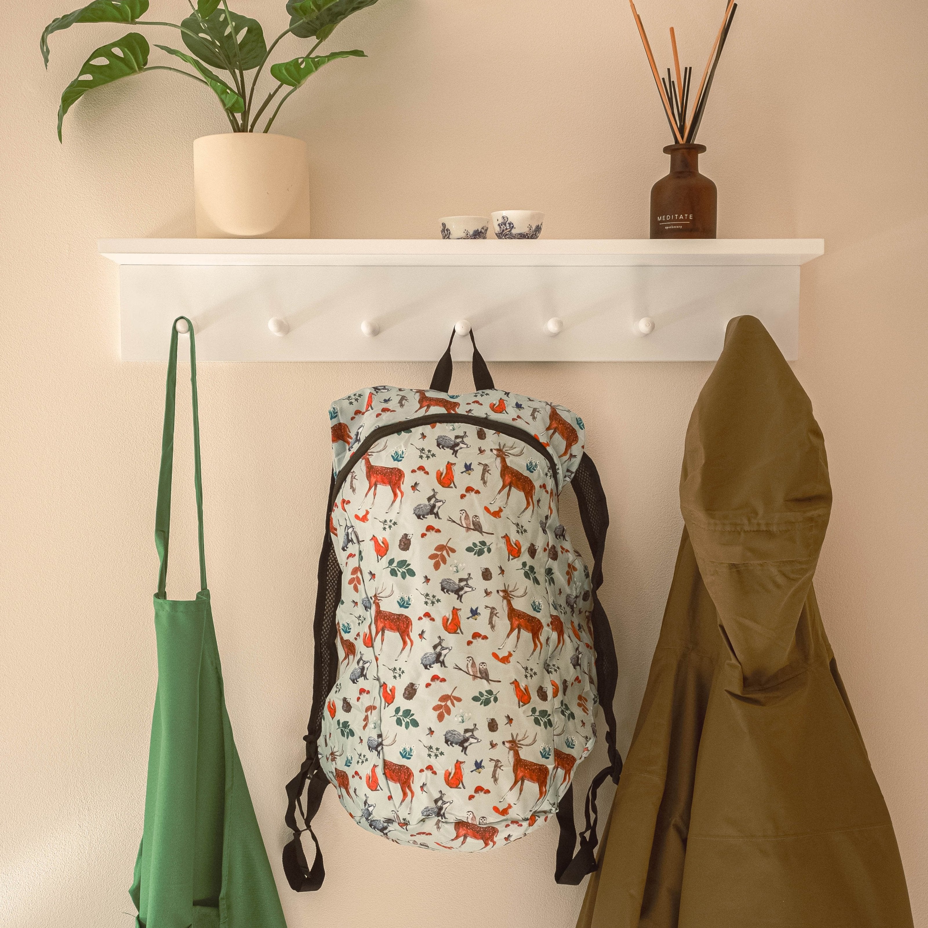 Woodland packable backpack