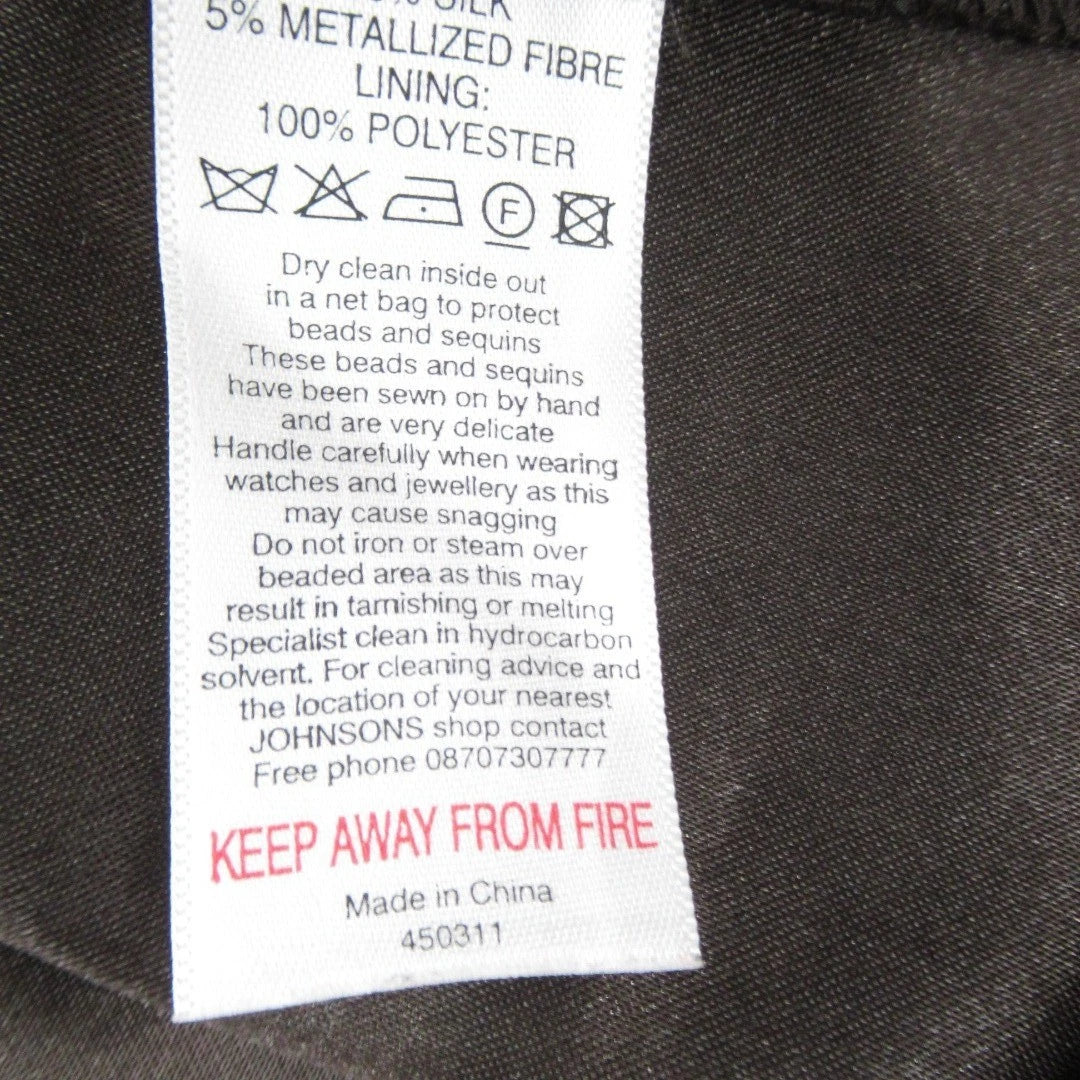care label image for Monsoon Petite Dress UK 14 Multicoloured Womenswear | Pre-loved