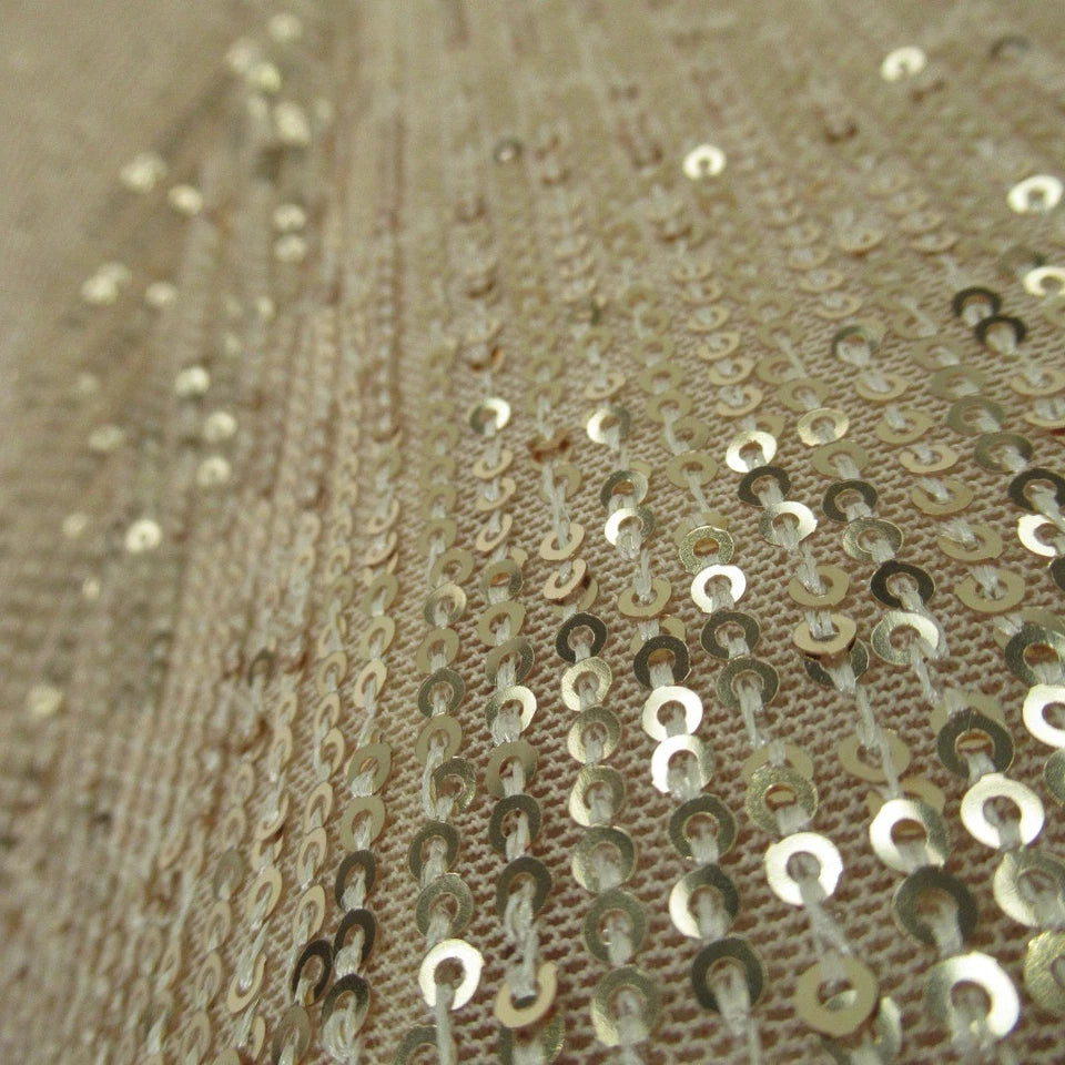 close up image for Jaded Rose Trousers UK 8 Gold Sequin Womenswear - Preloved