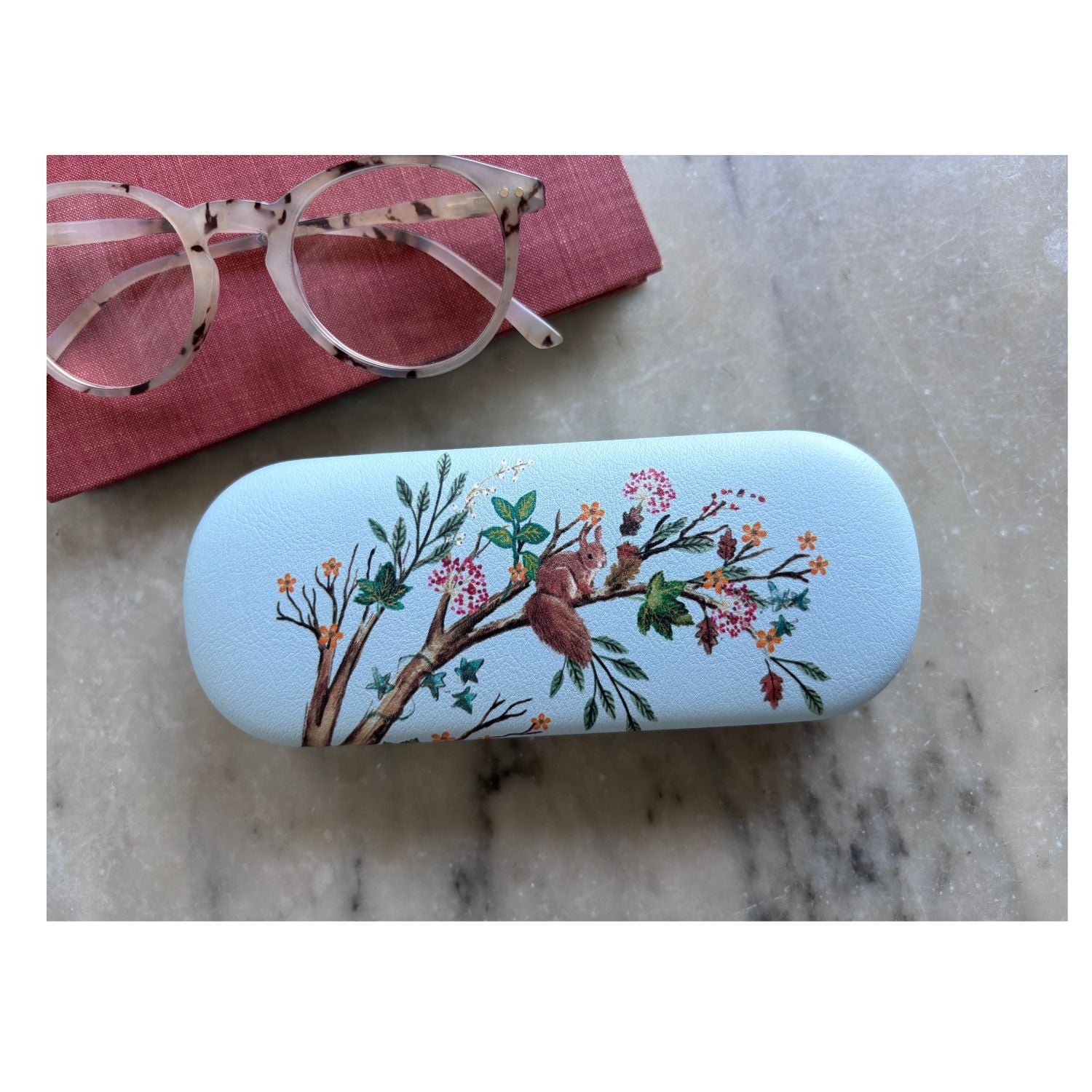Woodland Squirrel glasses case