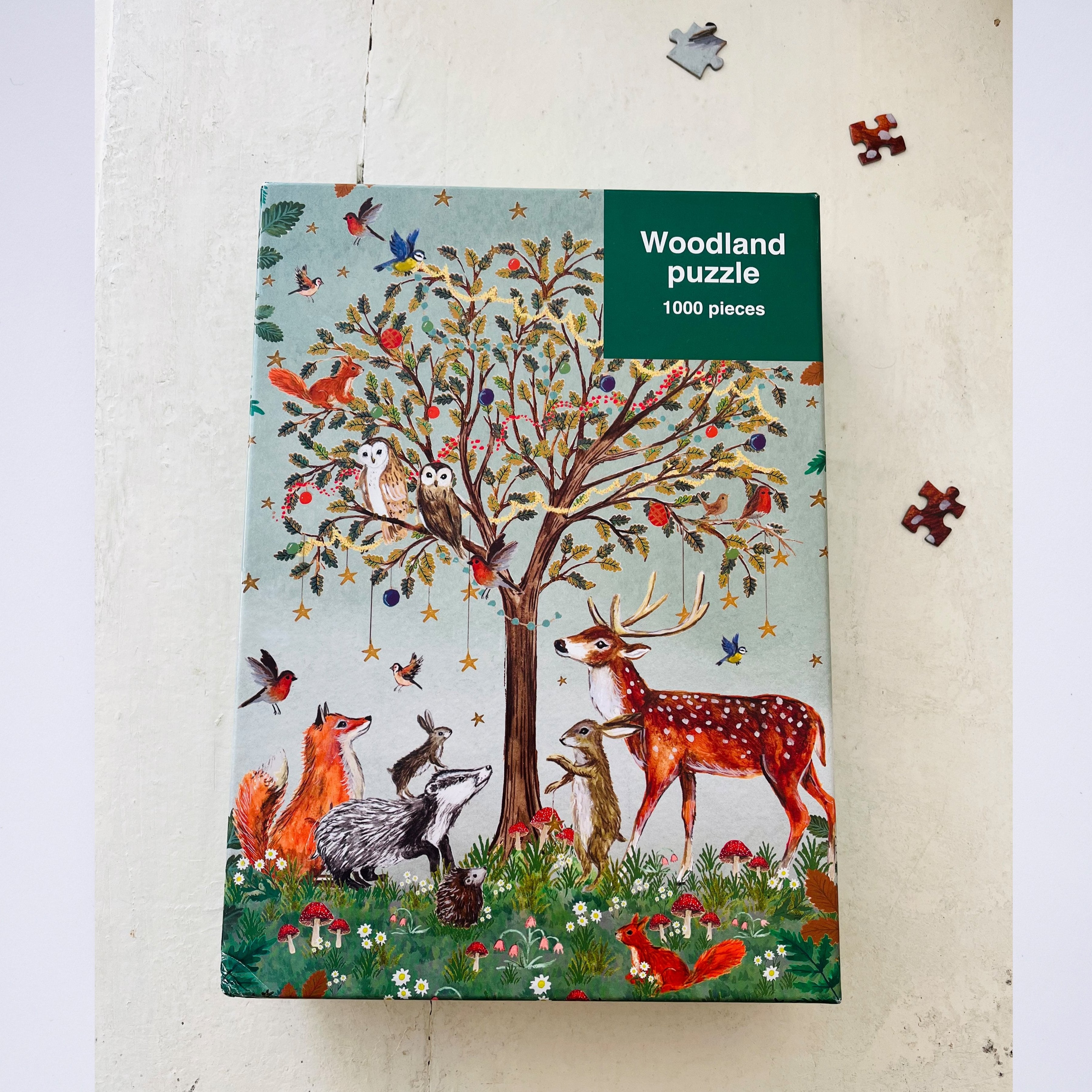 Woodland 1,000 piece jigsaw puzzle