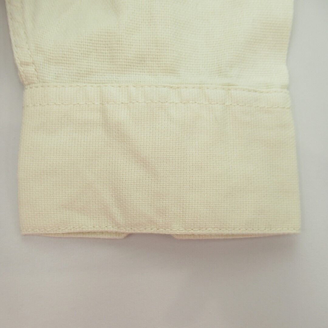 Farah Overshirt UK Small Men's Leckie Plain Long Sleeve Organic Cotton Tags