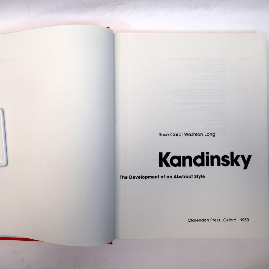 Kandinsky The Development of an Abstract Style Rose-Carol Washton Long - Oxford