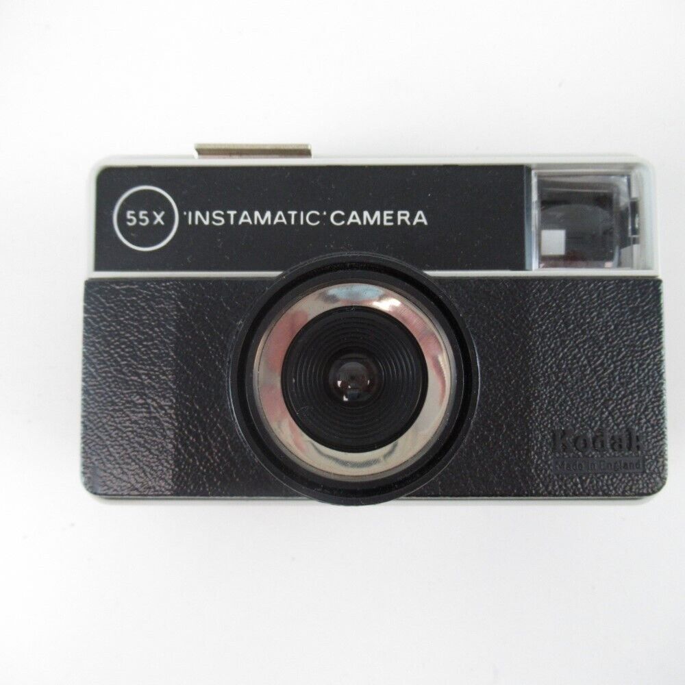 Kodak Instamatic 55X Vintage Plastic 35mm Film Camera & Case Lomography