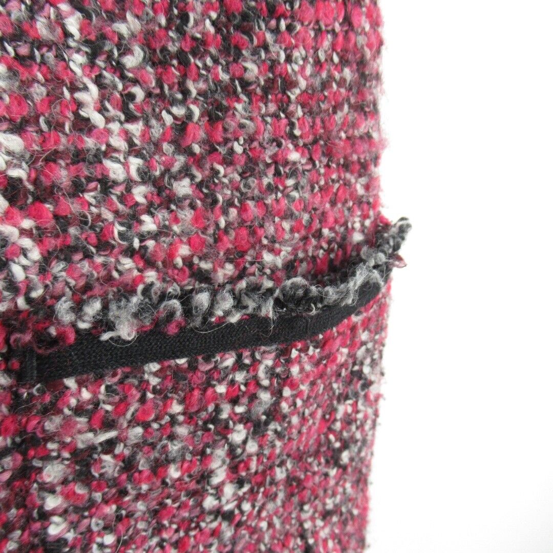 L.K. Bennett London Pink Textile Dress UK10 Pockets Smart Casual Party Outfit