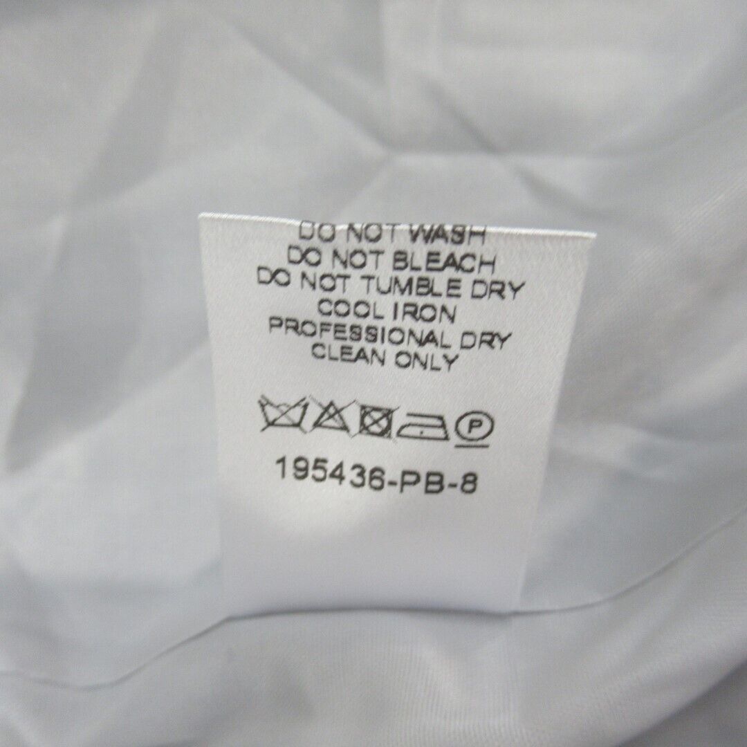 Helen Berman Vintage Coat UK 14 Pale Blue Lined Mid Length With Tags Made in UK