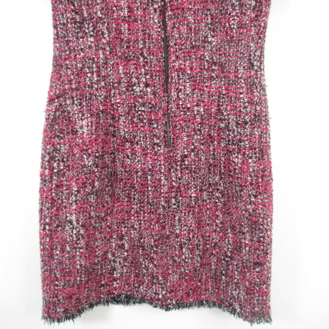 L.K. Bennett London Pink Textile Dress UK10 Pockets Smart Casual Party Outfit