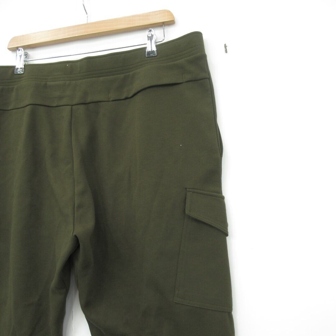Polo Ralph Lauren Cargo Joggers Sweatpants Mens XXL Khaki Green Designer Casual