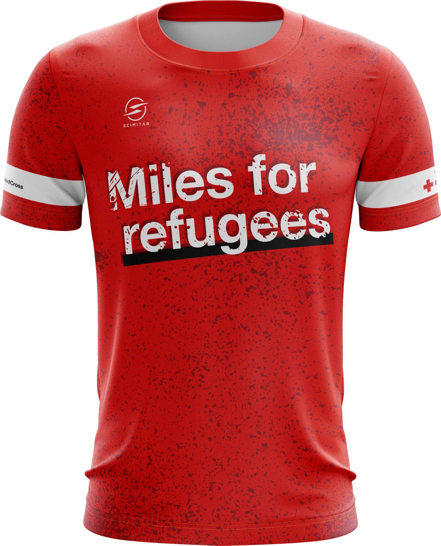 Miles for refugees t-shirt