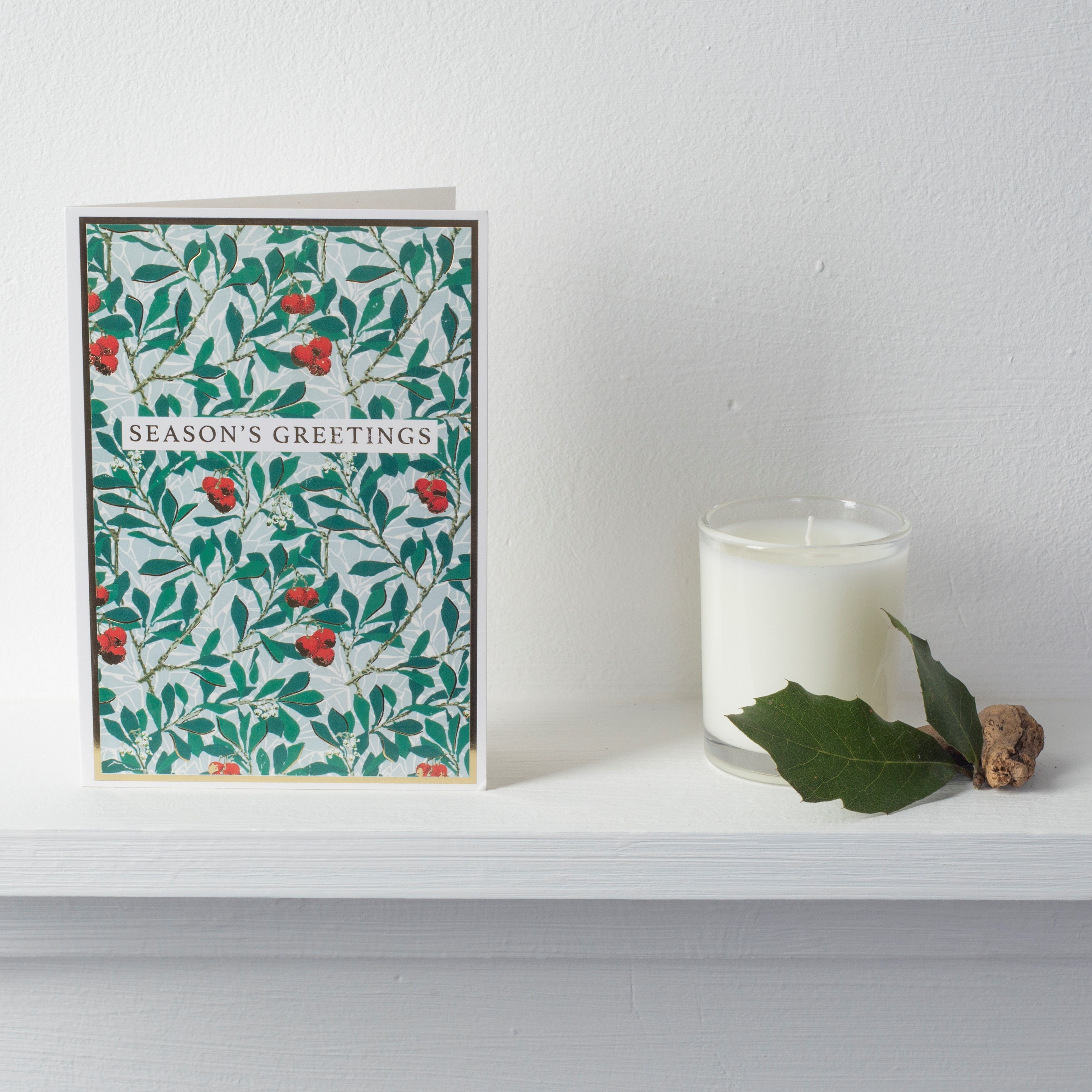 Online exclusive Botanical Branches - Pack of 10 Charity Christmas Cards With Envelopes