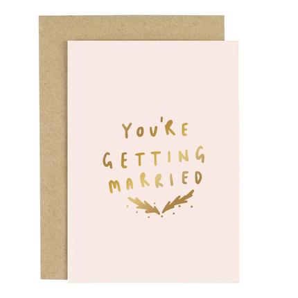 Getting Married Blush Card