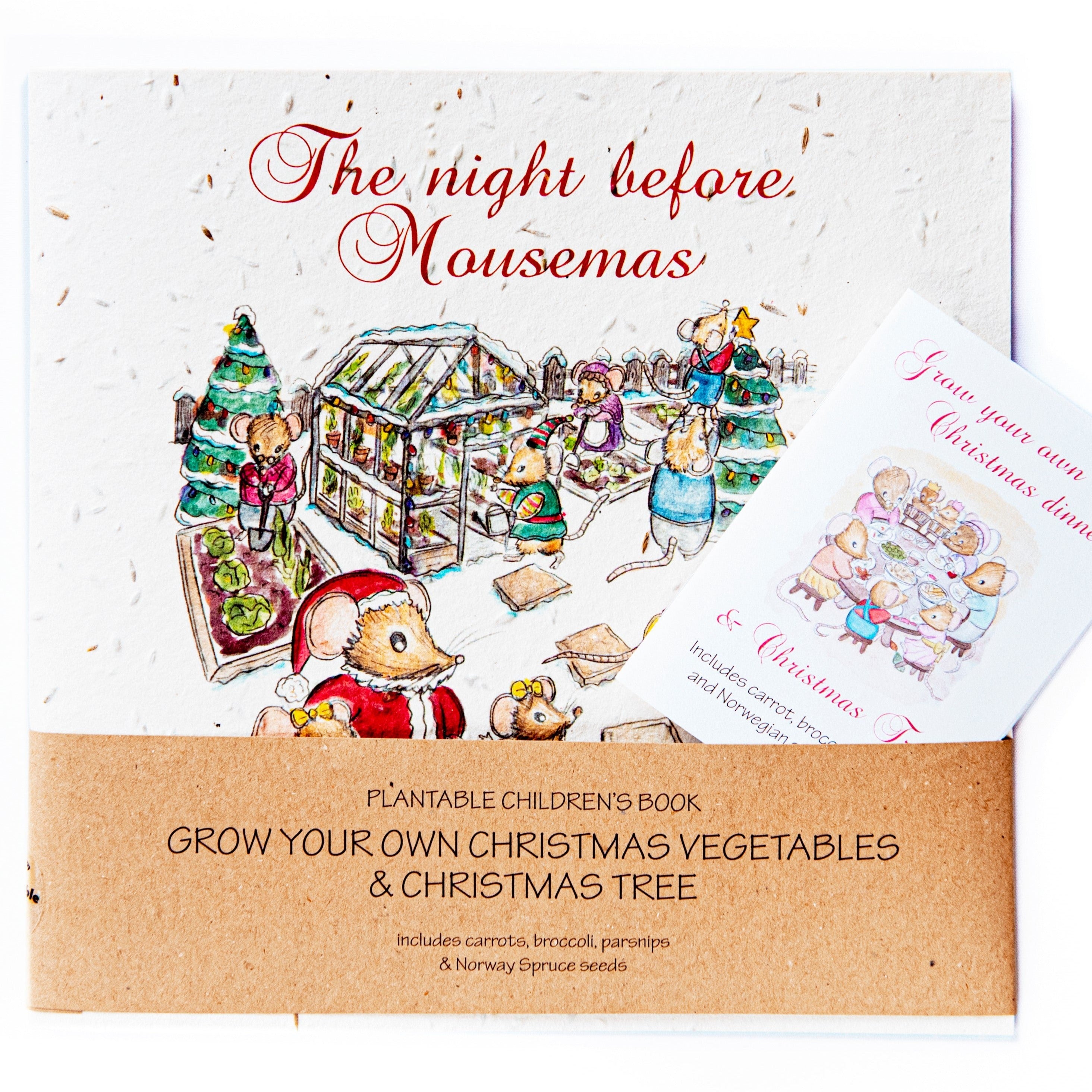 The Night Before Mousemas – Plantable Childrens Christmas Book