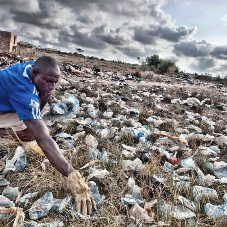 Trashy Bags Africa Recycled Fabric Make Up Wash Bag