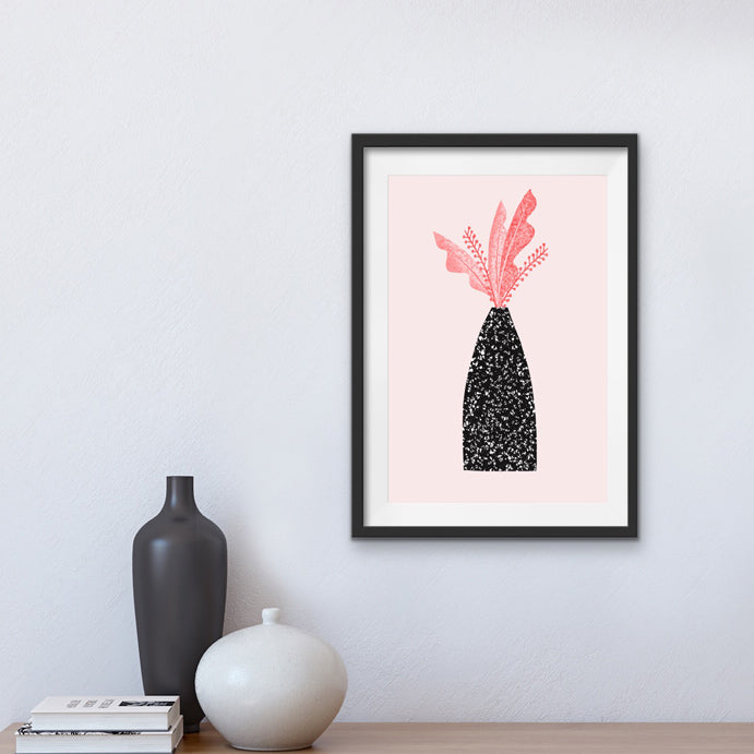 'Speckled Vase' A4 Print