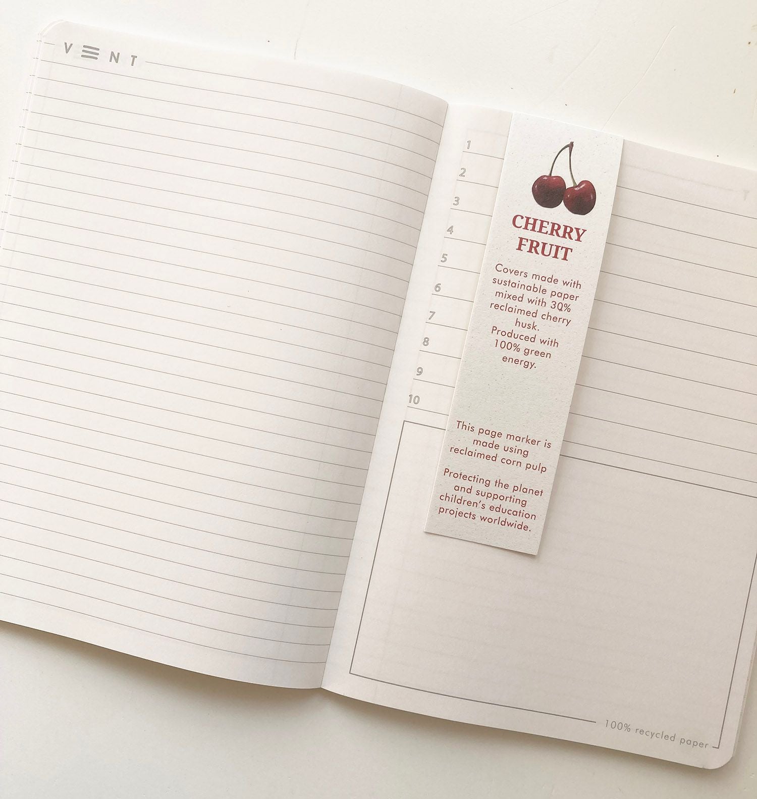 VENT Sucseed A5 Notebook – Cherry Husk