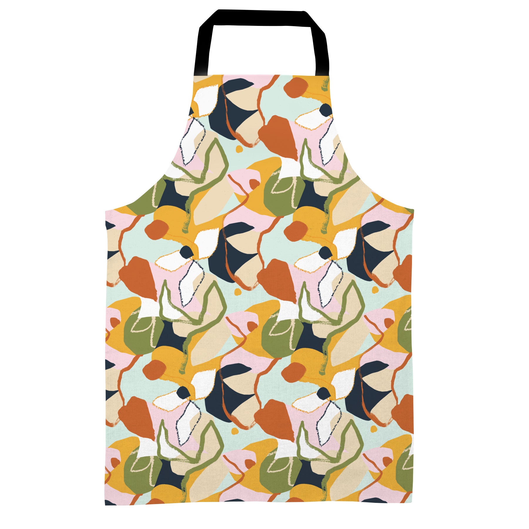 Lily Windsor Walker Exclusive Abstract Print Organic Cotton Apron