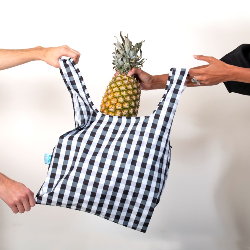 Kind Bag - Recycled Packable Shopping Bag - Gingham
