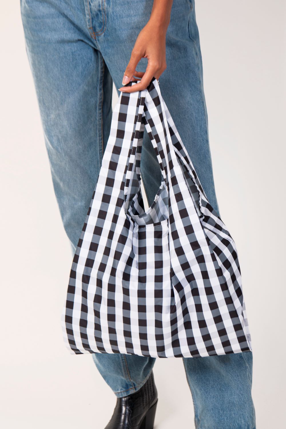 Kind Bag - Recycled Packable Shopping Bag - Gingham