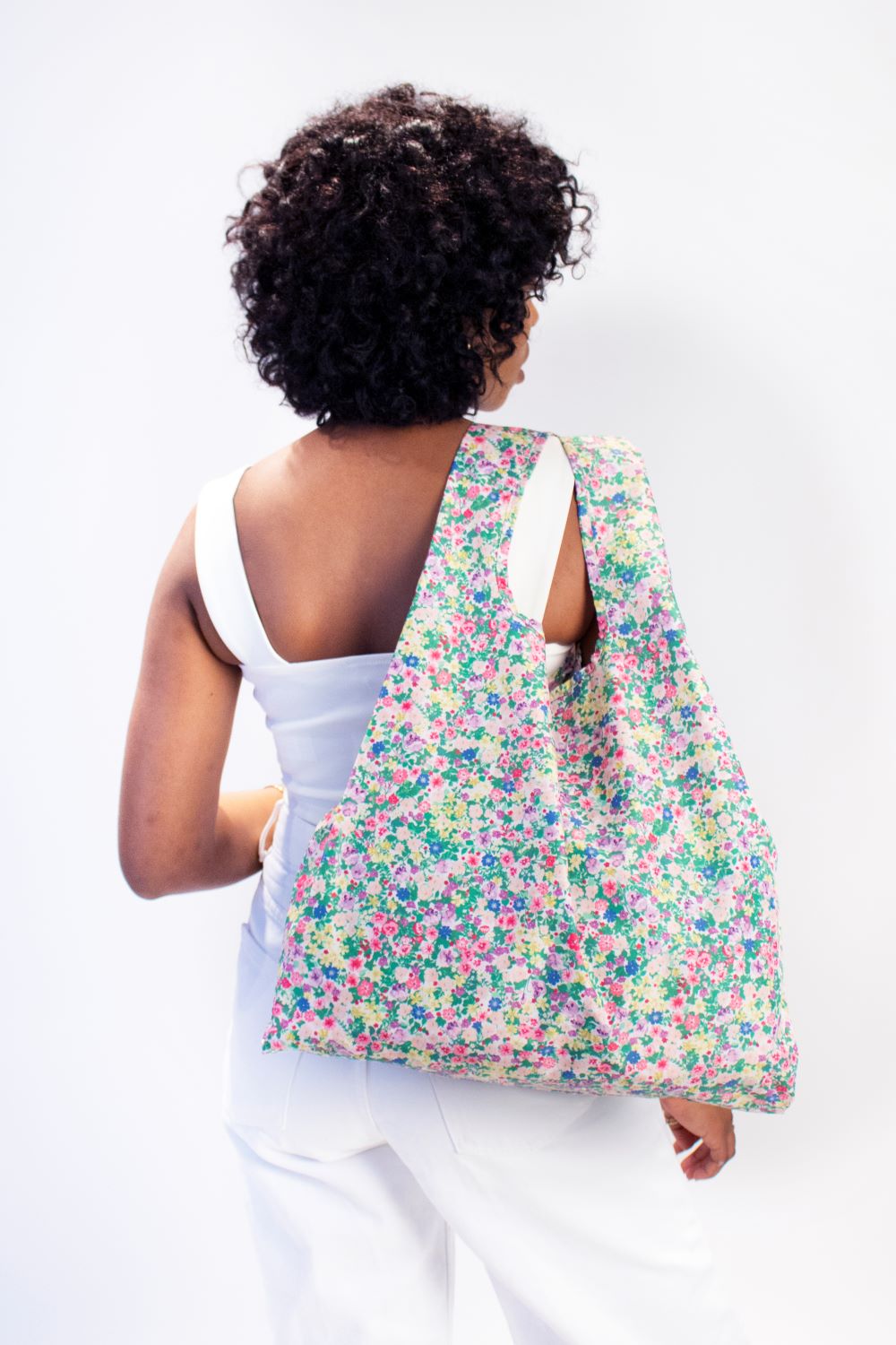 Kind Bag - Recycled Packable Shopping Bag - Meadow Flowers