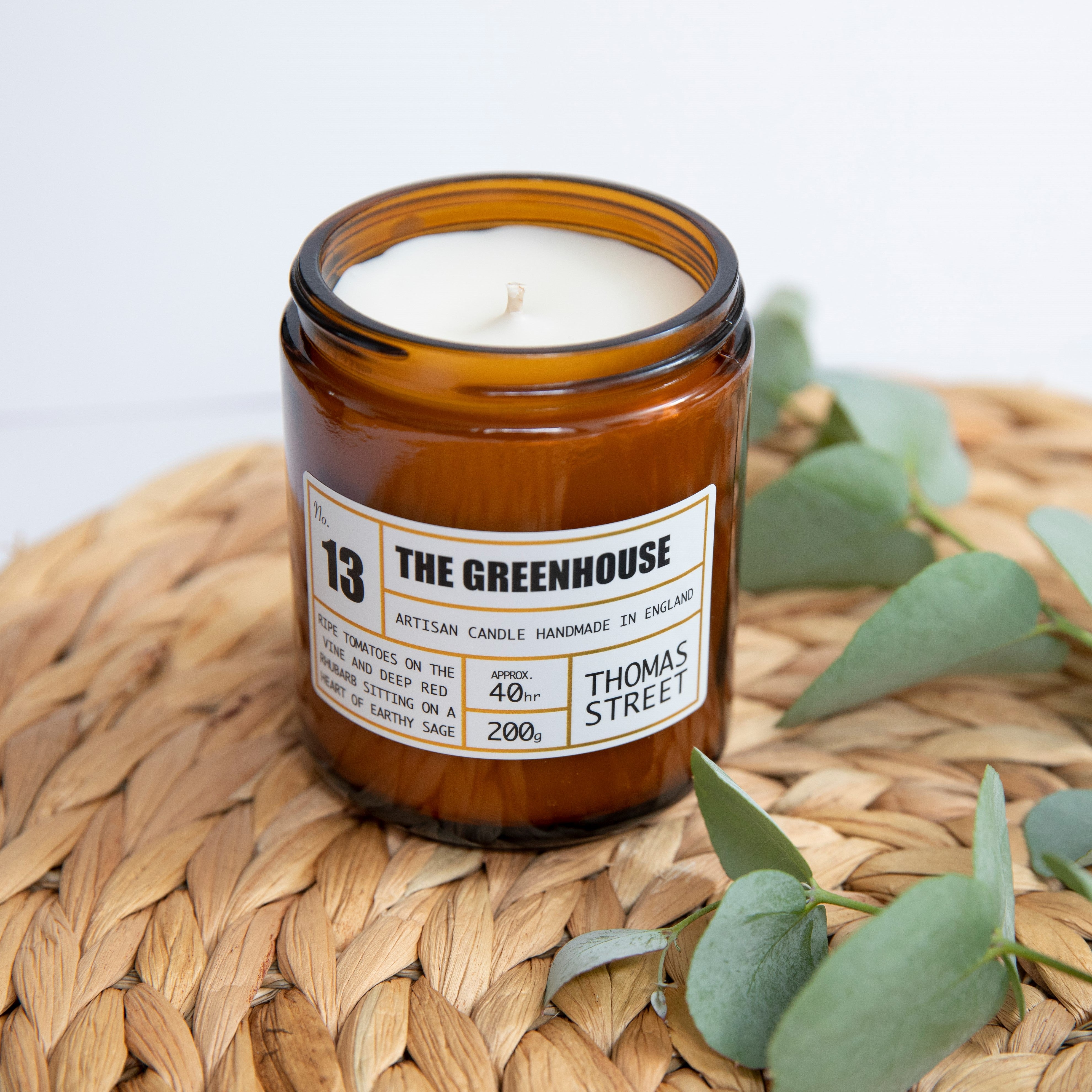 Thomas Street The Greenhouse Soy Wax Scented Candle
