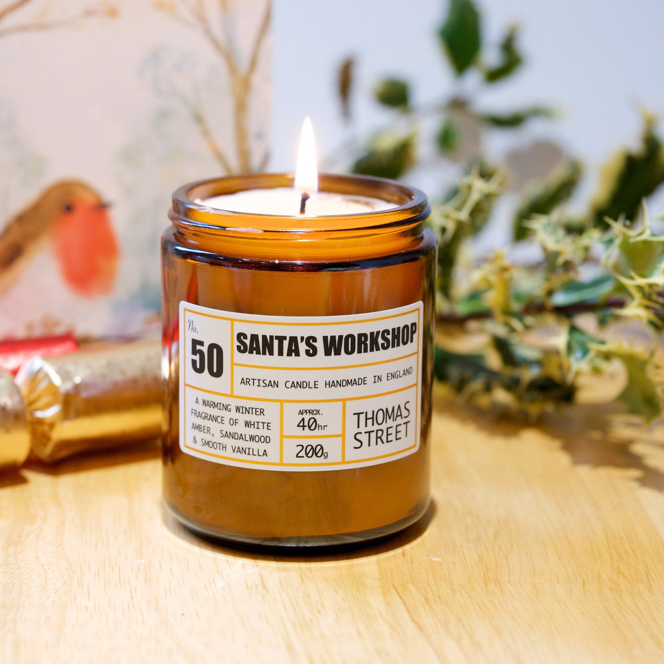 Thomas Street Santa's Workshop Scented Candle