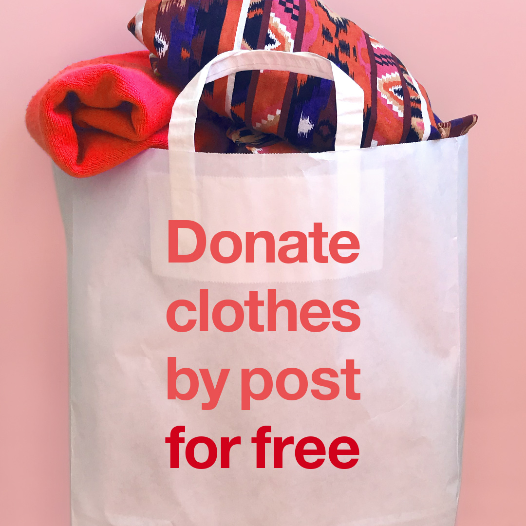 Donate Your Clothes by Post for Free