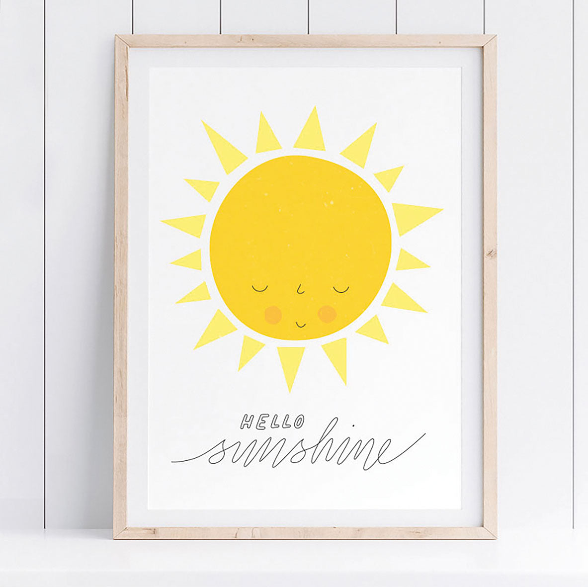 ‘Hello Sunshine’ eco-friendly spring summer print
