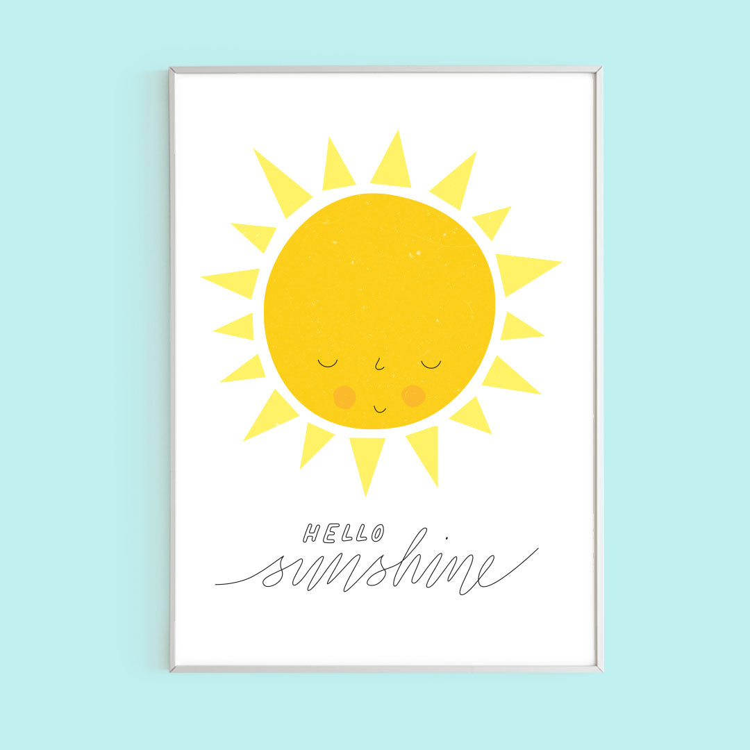 ‘Hello Sunshine’ eco-friendly spring summer print