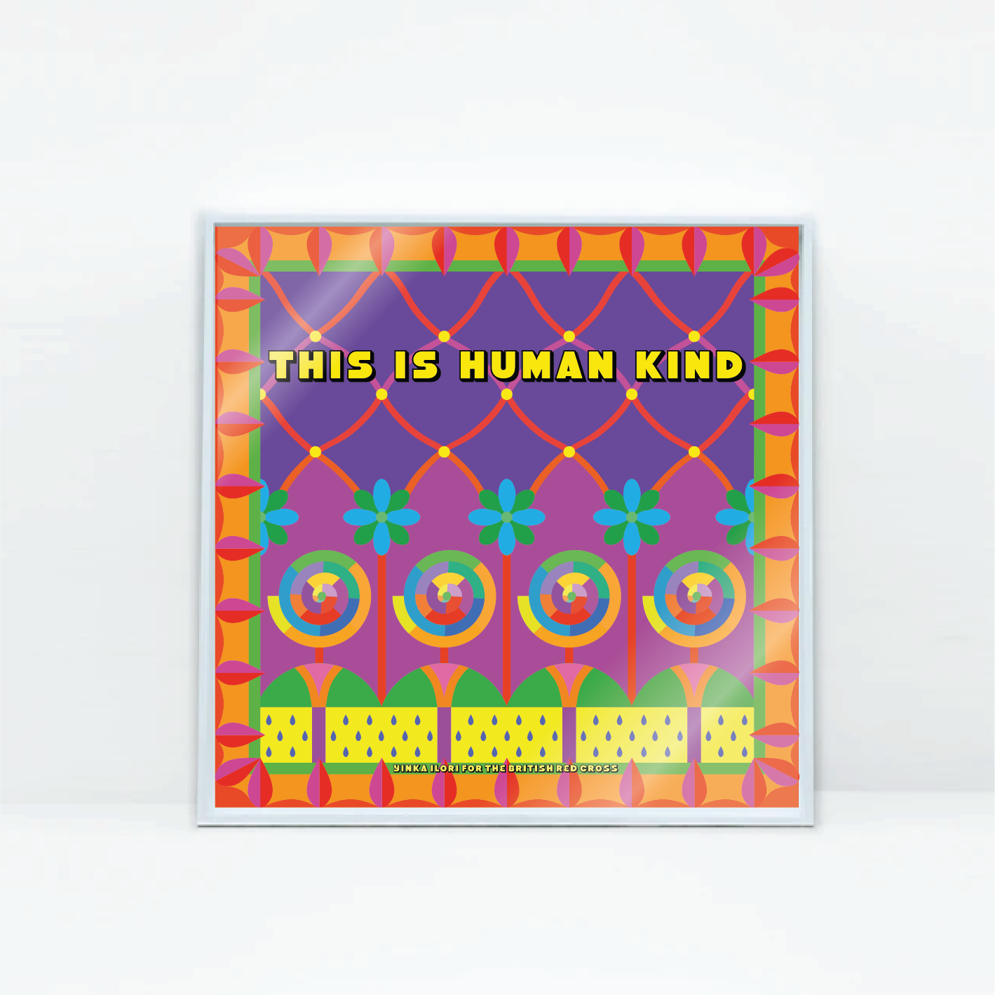 Exclusive Yinka Ilori 'This is Human Kind' Print